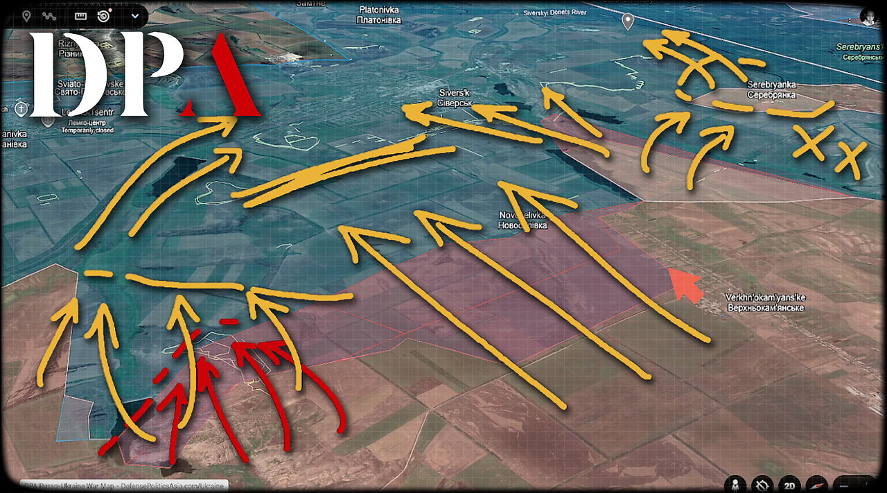 [ Battlefield Analysis - Siversk Front ] The INVINCIBLE FRONT is now broken. The cursed front ending