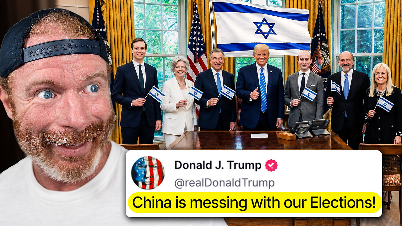 "It's China, NOT Israel Dummies!" (Trump to America)