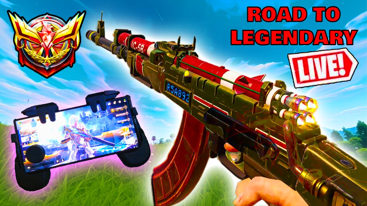 Call of Duty Mobile: Road to Legendary Rank! (LIVE)