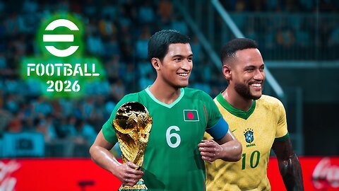eFootball 2026 PC | Bangladesh vs Brazil | Phil Gaming OP