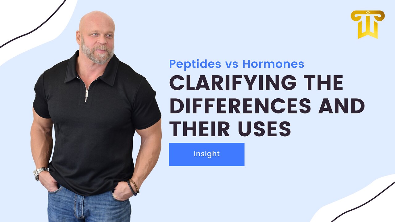 Dr Chalmers Path to Pro - Peptides vs Hormones