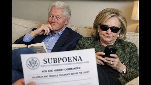 THE CLINTONS WON'T TESTIFY ON JEFFREY EPSTEIN ISSUES