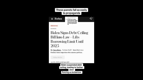 FLASHBACK: Biden suspended debt ceiling & Trump’s tax cuts actually helped middle class
