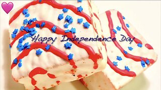 No Bake 4th of July Cake