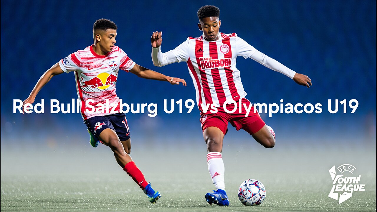 🔴LIVE🔴 | Red Bull Salzburg U19 vs Olympiacos U19 | UEFA Youth League