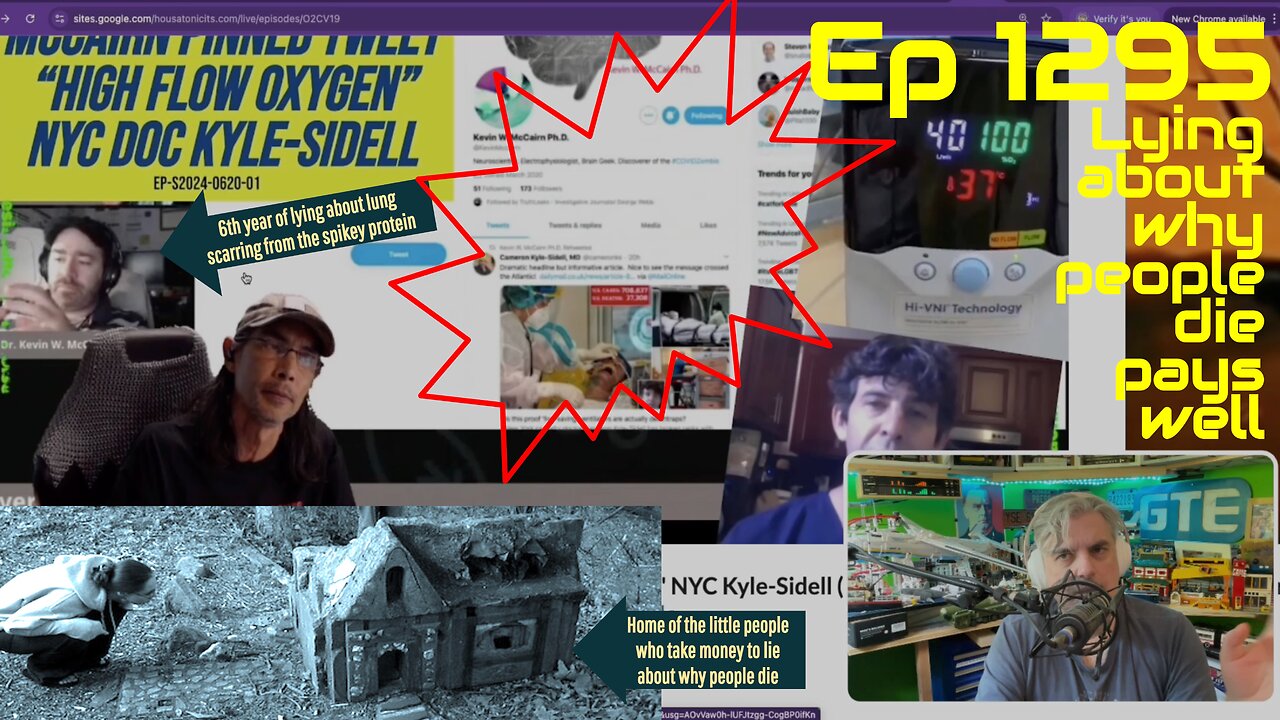 ARDS from too much Oxygen! SAID TO BE COVID! Citizen Journalists lie about why people die Ep 1295