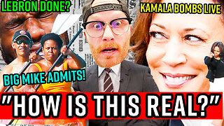 Kamala Charges $25 for Zoom Speech?! | LeBron Done? | Big Mike Theory STRIKES Again 😂