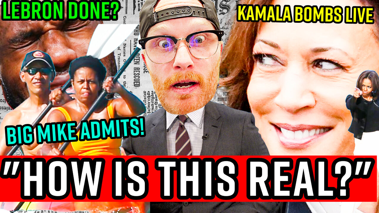 Kamala Charges $25 for Zoom Speech?! | LeBron Done? | Big Mike Theory STRIKES Again 😂