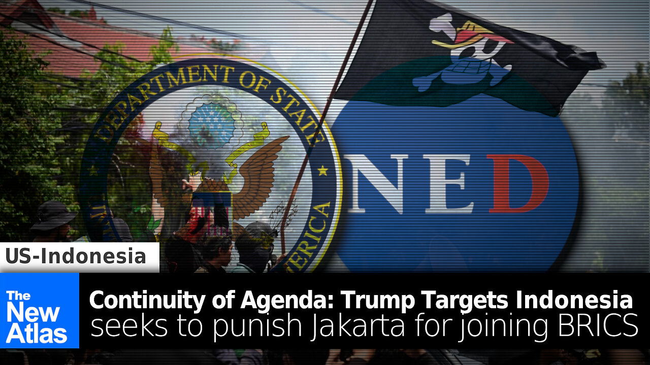 Continuity of Agenda: US Targets Indonesia - Seeks to Punish Jakarta for Joining BRICS