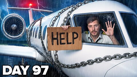 SURVIVE 100 DAYS TRAPPED IN A PRIVATE jet