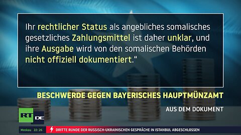 Lizenzstreit um Goldmünzen: Somalischer Politiker klagt gegen Bayerisches Hauptmünzamt