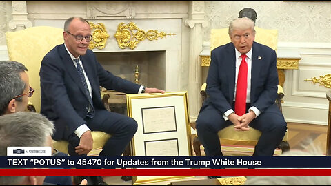 KAROLINE LEAVITT | Trump and German Chancellor Discuss Global Issues in High-Level Talks