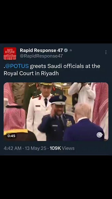 Foreign Military Saluting POTUS?