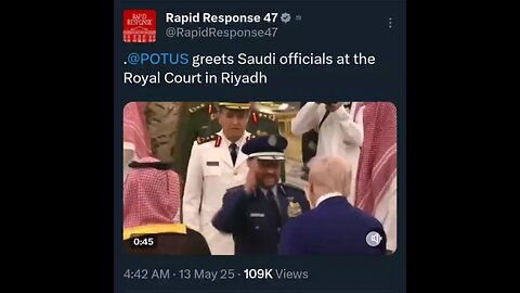 Foreign Military Saluting POTUS?