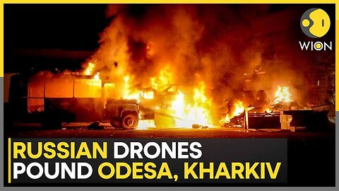 Russia-Ukraine War: Russian Drone Blitz Damages Apartments and Kindergarten | WION