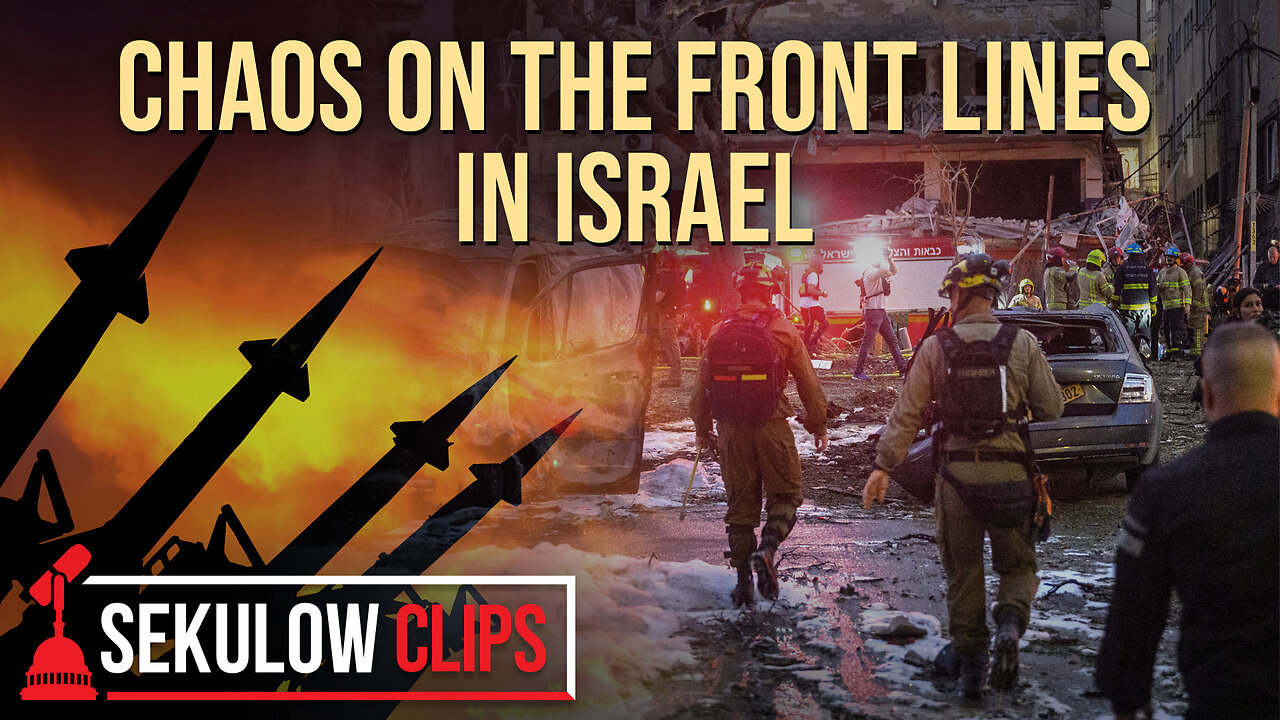 LIVE Interview from the Front Lines in Israel Reveals Chaos