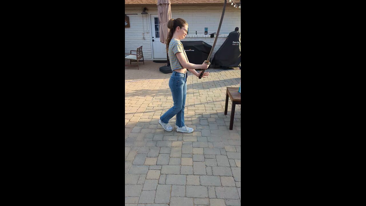Third Favorite Niece learning the way of the Samurai