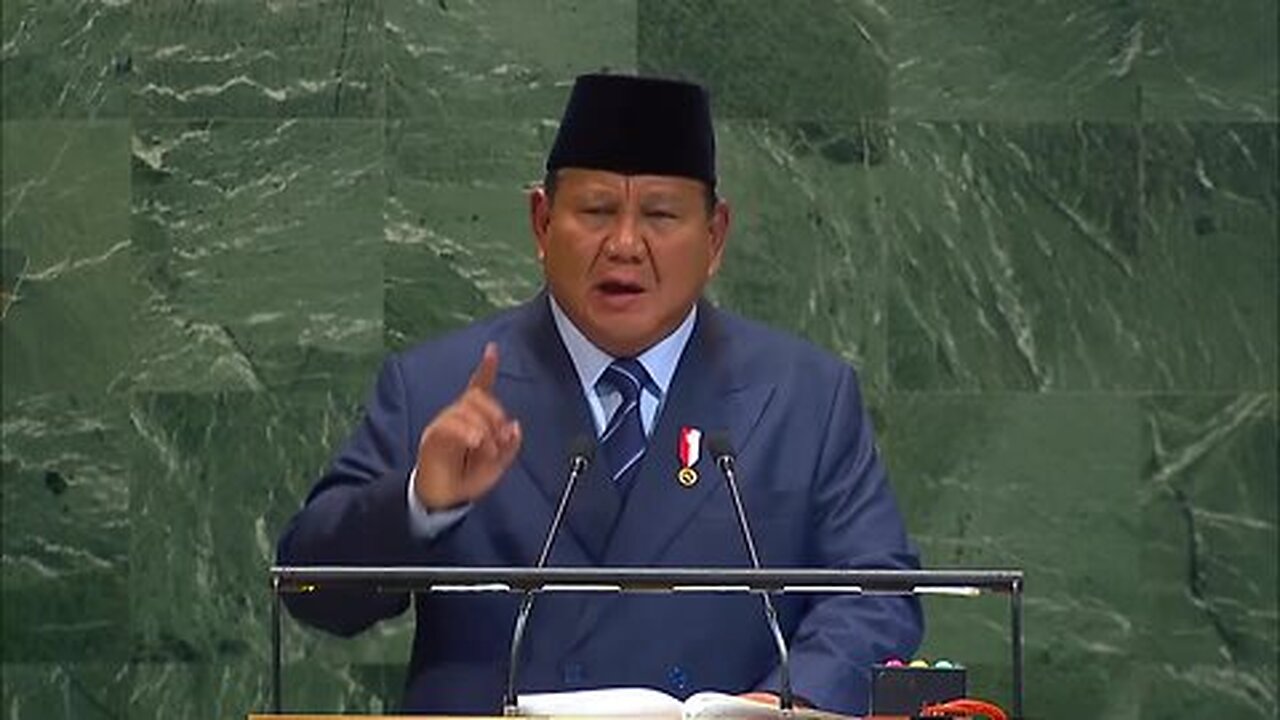🇮🇩 “No Nation Can Subjugate the Entire Human Race” | President Prabowo at UNGA 2025