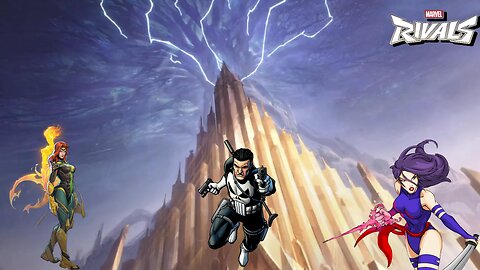Marvel Rivals Online (PS5) Psylocke Punisher & Phoenix Gameplay 7/19/2025 Quick & Rank Matches