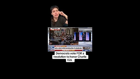 Democrats Vote YES on Charlie Kirk Resolution
