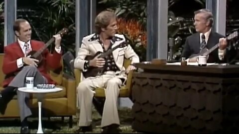 Johnny Carson, Bob Newhart, George Segal -- Ukulele Lessons #johnnycarson