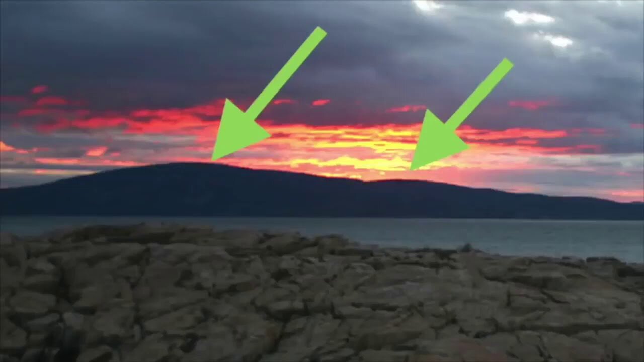 Infrared Flat Earth at 220 Miles