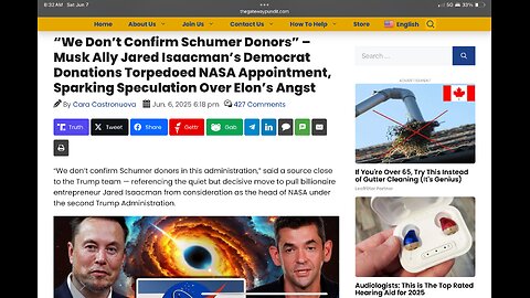 Musk Ally Jared Isaacman’s Democrat Donations Torpedoed NASA Appointment