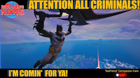 Criminals, I'm COMING FOR YOU! Fortnitemares Vigilante Patrol!