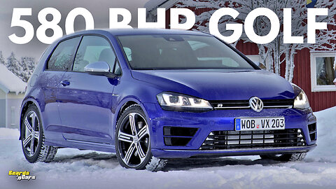 0-60 in 2.8 Seconds, 580 BHP Monster Golf | VW Golf R (Mk7) Review - Beards n Cars