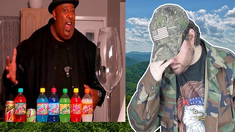 Chugging Every Mountain Dew From 2025 In A Huge Wine Glass! - Reaction! (BBT)