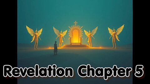 Bible: Revelation Chapter 5 (set to music) REMASTER with verse text