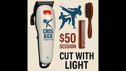 Cross kick Studio Films Hair cutter