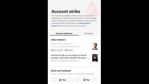 My Ridiculous TikTok Community Guideline Violations (Part 7)
