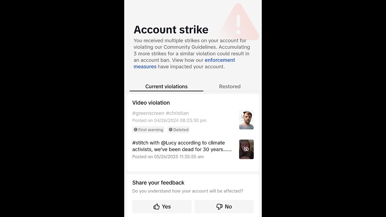 My Ridiculous TikTok Community Guideline Violations (Part 7)