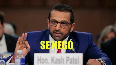 Cash Patel no defendió la segunda enmienda en el congreso