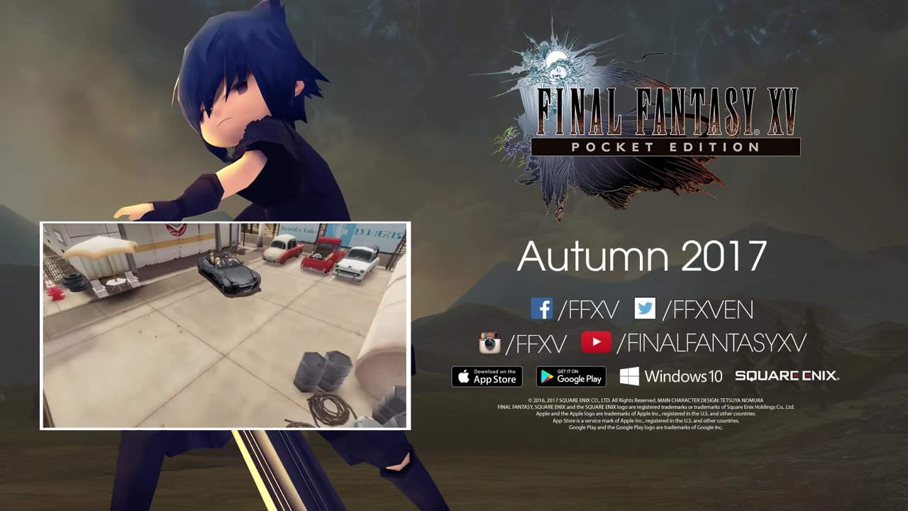 Final Fantasy XV Pocket Edition Official Trailer