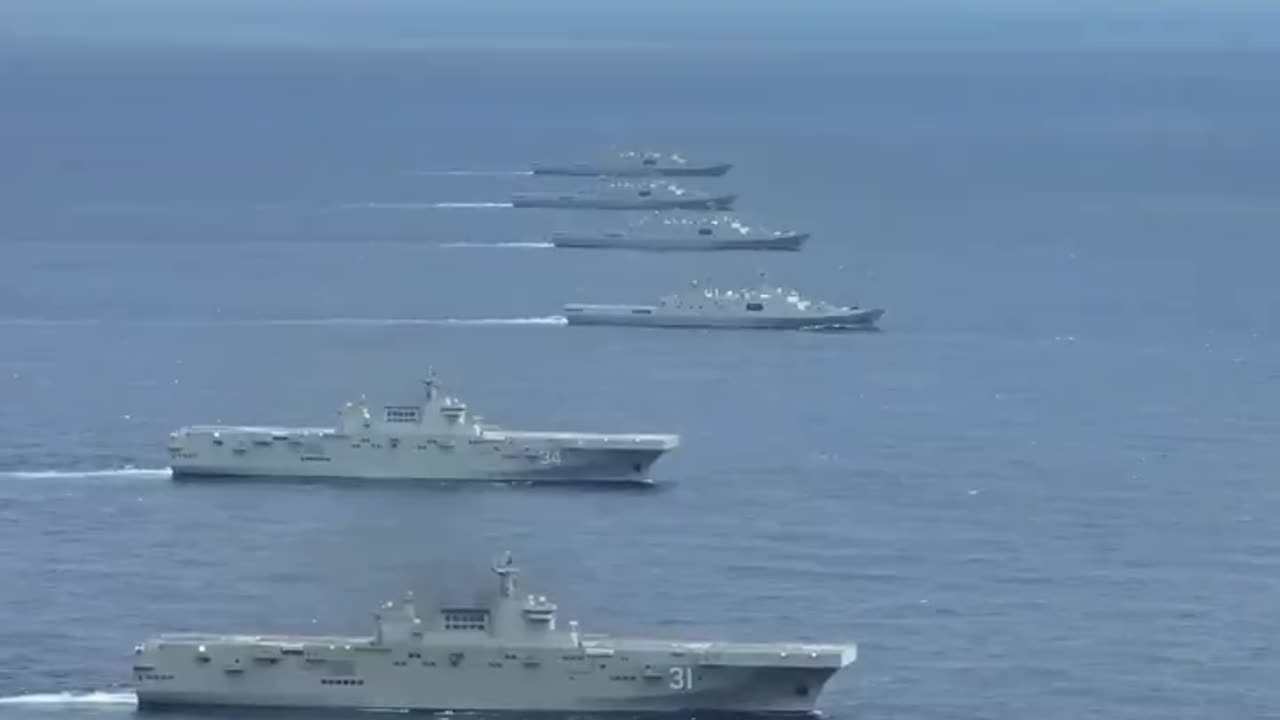 China Commissions Fourth 075-Class Amphibious Assault Ship "Hubei" — Is Taiwan Next?