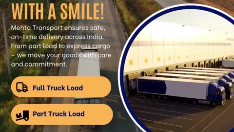 Smart Transport. Seamless Delivery. – Mehta Transport Corporation