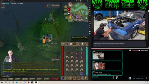 Burg's Lounge.. Runescape n' Chill 9-18 #Live #Cannabis #420 #OSRS