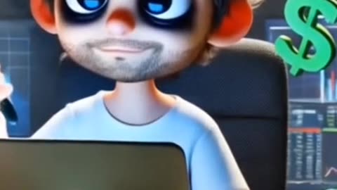educational 3D cartoon