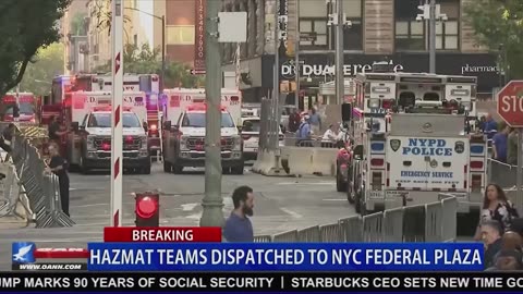 ⚠️ Hazmat teams & firefighters are on the scene in NY
