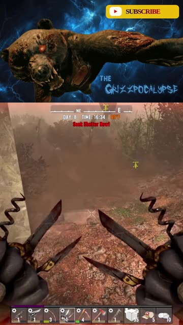 SANDSTORM MADNESS - 7DTD V2.5 #7DaysToDie #ZombieGame #gamingshorts