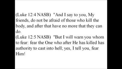 Luke 11 cont. & 12 - Saying "Jesus is Lord" does not mean you are saved. 2017