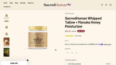 25% Off SacredHuman Cyber Monday Sale Through Today!