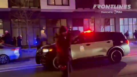 Chief O’Hara & other police who defended ICE RIOTERS are chased down by the rioters