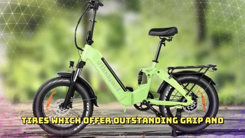 Bodywel F20 Pro Electric Bike 500W Motor E-Bike 48V18AH Battery 20 Inch Tires Electric Bike