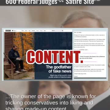 Fact Check: No Petition To Impeach Chief Justice John Roberts Signed By 600 Federal Judges -- Satire