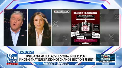 DNI Secretary Gabbard details origins of Russia Hoax