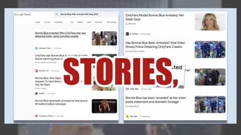 Fact Check: Video Does NOT Show Porn Actress 'Bonnie Blue' Being Arrested -- Skit Using Prop Car
