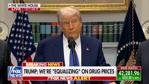 President Trump on lowering pharmaceutical drug prices for Americans: